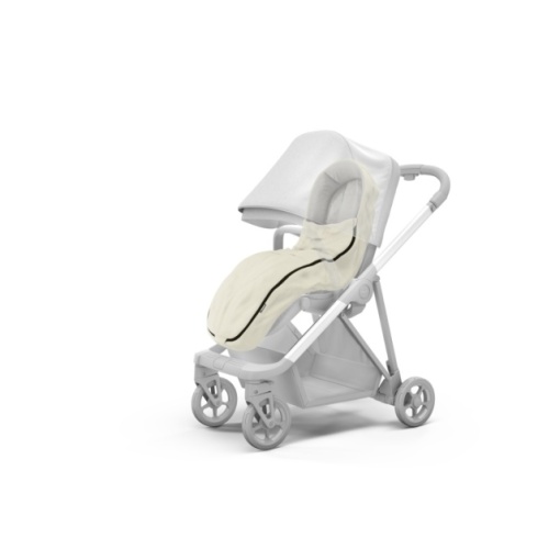 Thule Footmuff - Sac de dormit pentru copil, Soft Beige - Img 2