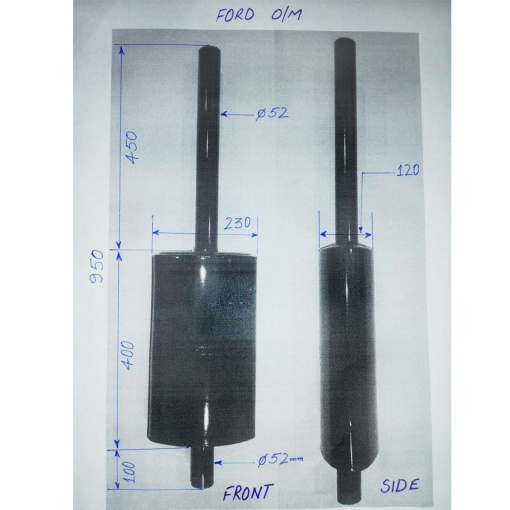 Toba esapament pentru Ford O/M - Img 2