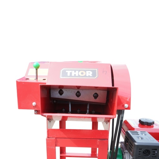 Tocator de lucerna pe benzina 7.5CP, 215cc, capacitate 400 kg/h, 2 trepte tocare, pornire sfoara THOR - Img 10