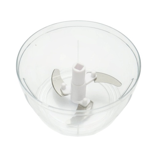 Tocator manual de legume cu sfoara, 3 lame inox, capacitate 500ml - Img 4