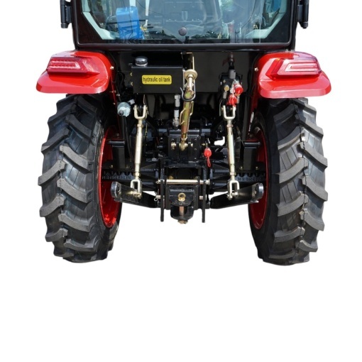 Tractor 4x4 cu cabina 50CP, motor YTO, camere video, roti 6.50-16/11.2-24 KONIG 504 - Img 8