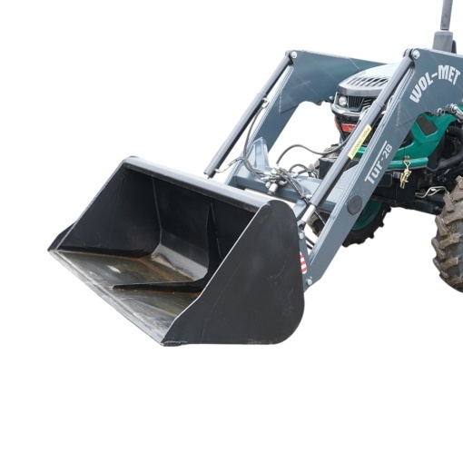 Tractor 60HP 4x4 semicabina cu incarcator frontal si cupa KONIG TRAKTOREN 604 - Img 9