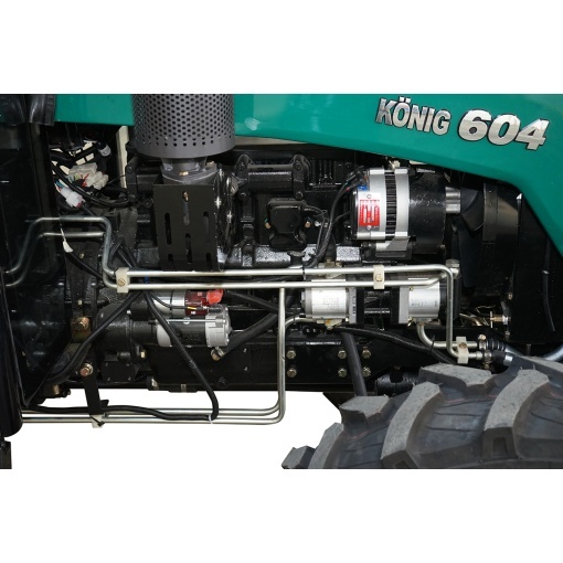 Tractor cu cabina 4x4, 60HP, roti 8.3-20/12.4-28 Konig 604 - Img 5