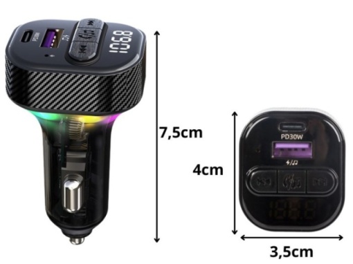 Transmițător GSM-FM mp3/wma usb A+ C 30w bluetooth - Img 5