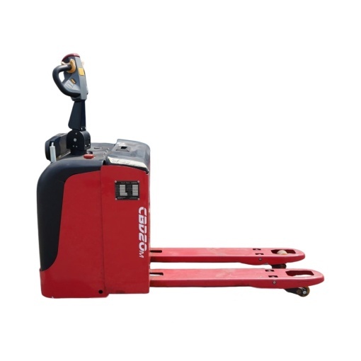 Transpalet electric 2T, baterie 24V, 210Ah, platforma operator, franare electromagnetica, inaltime ridicare 205mm - Img 3