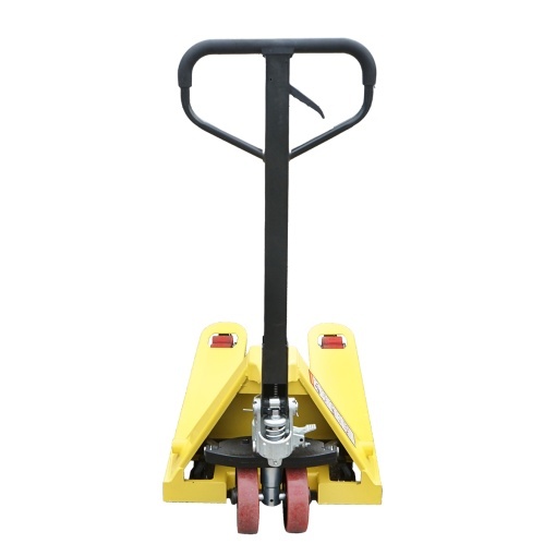 Transpalet manual 2000 Kg cu roata de silicon - Img 4