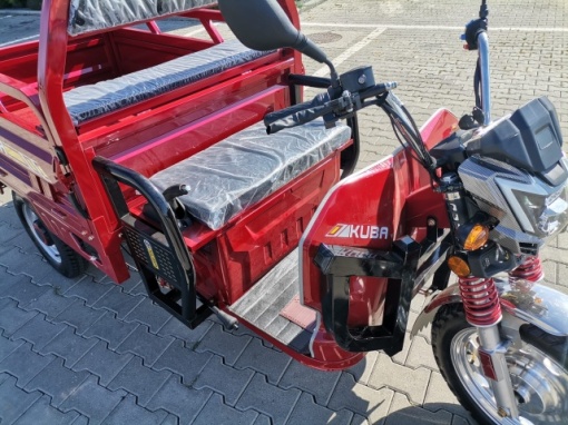 Triciclu electric KUBA GL15000 cu bena 1500W, Fara permis, 25 km/h, - Img 6