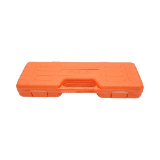 Trusa chei tubulare de impact lungi 10-32mm, patrat 1/2 inch Cr-Mo 15 piese Breckner Germany - Img 4