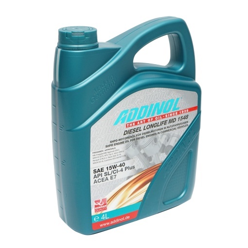 Ulei 4L Longlife MD1548 15W40 Addinol pentru motoare diesel - Img 3
