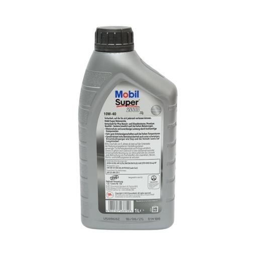 Ulei motor Mobil 10W40 Super 2000 X1 Super Premium 1L - Img 3