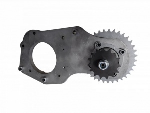 Ansamblu de pinioane reductor kit motor bicicleta (4 timpi 80cc) - Img 2