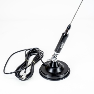 Antena CB LEMM MAGNETIC AT-1231 cu baza magnetica, cablu RG58 4m, inaltime 136 cm, 26.6-27.4 MHz, 200 W, fabricata in Italia - Img 3