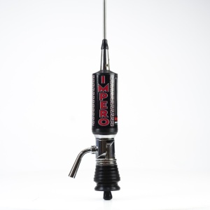 Antena CB LEMM TURBO IMPERO, Black, lungime 200 cm, castig 7dB, 26.5-28Mhz, 2500W, cablu RG58 4m, fabricata in Italia - Img 5