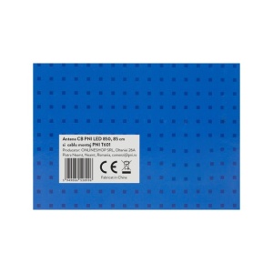Antena CB PNI LED 850, 85 cm, 300 Watt, rabatabila ilumineaza in timpul emisiei si cablu montaj PNI T601 - Img 7