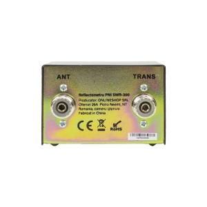 Antena CB PNI S9, 120 cm, cu fluture, cablu RG58 de 4m si reflectometru PNI SWR-300 pentru masurare SWR - Img 8