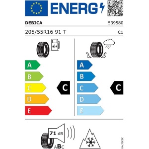 Anvelopa Iarna 205/55R16 ZODE 91T FR2 DEBICA - Img 2