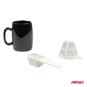 Aparat cafea 12V 150ml 170W AMIO - Img 3