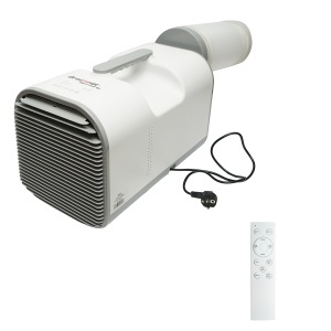Aparat de aer conditionat portabil 4100 BTU, 420W, 220V cu functie dezumidificare, ventilatie, telecomanda, mod somn, kit instalare inclus Breckner Germany