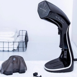 Aparat de calcat vertical cu aburi Beko STM4116B, 1600 W, 25 g/min, 230 l, talpa ceramica, negru - Img 7