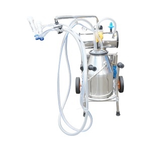 Aparat de muls oi 1 post 750W, 220V bidon inox 25L, grup de muls cu 2 mansoane, presiune vid 40-50 kPa, pulsatii 60-80 cpm - Img 4