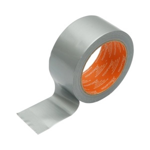 Banda adeziva textila Duct Tape argintie 50mm x 20m pentru reparatii HighPower - Img 2