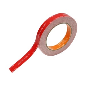 Banda dublu adeziva spuma alba PE 18mm x 5m HighPower - Img 2