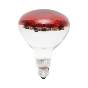 Bec pentru incalzire pui, animale cu infrarosu E27, 200W, 230V Breckner Germany - Img 1