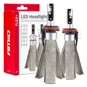Becuri auto LED H15 12V 24V 6000K Canbus Amio