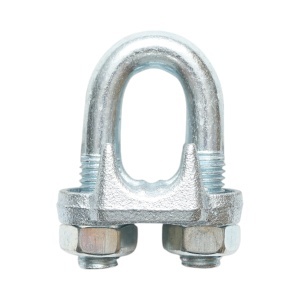 Brida zincata DIN 741-16 pentru cablu de 16 mm Breckner Germany