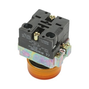 Buton indicator LED galben 24V LAY5 Breckner Germany - Img 4