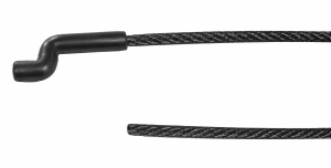 Cablu stop motocultor / masina de tuns gazonul 250 cm cu capat "z"