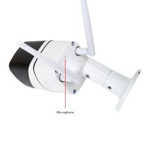 Camera supraveghere video PNI IP649 cu IP, 2MP 1080P, WiFi, slot card micro SD, compatibila cu aplicatia Tuya Smart