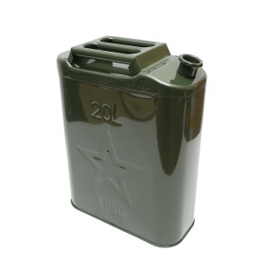 Canistra metal 20L cu dop insurubabil - Img 2