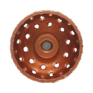 Cap abraziv polizat anvelope 50mm, granulatie 36, tija 3/8 inch - Img 6