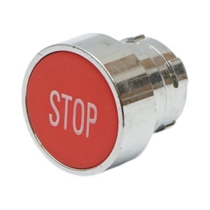 Cap buton comanda STOP rosu Ø 22mm LAY5 Breckner Germany - Img 2
