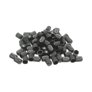 Capace valva ventil plastic negru 1000 buc/set