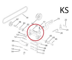 Carcasa decojitor busteni adaptabil drujba - Img 3