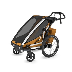 Carucior multisport single Thule Chariot Sport 2, Natural Gold - Img 3