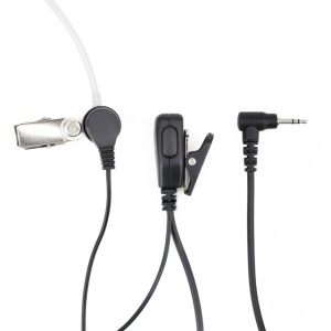 Casca cu microfon si tub acustic PNI HM93, cu 1 pin 2.5mm PNI-MT, negru - Img 2