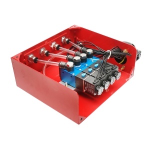 Caseta de electroventile pentru troliu 12V 2 inchis/2 deschis Tractor Forestier - Img 3