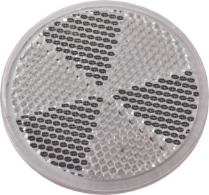 Catadioptru reflectorizant rotund alb fi60 DOBPLAST