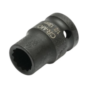 Cheie tubulara de impact bihexagonala 13mm, 38mm, patrat 1/2 inch Cr-Mo Breckner Germany - Img 2