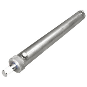 Cilindru hidraulic 850 mm filet M20 cu racord hidraulic fi20 - Img 2
