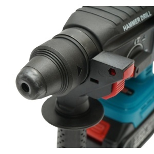 Ciocan rotopercutor 2.5J cu 2 acumulatori 21V, 4Ah Li-ion, brushless, SDS-Plus, 4 functii, frecventa 0-4550 lovituri /min Breckner Germany - Img 10