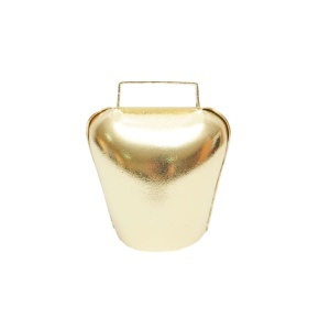 Clopot ovine si bovine, talanga 7 cm, aurie - Img 2