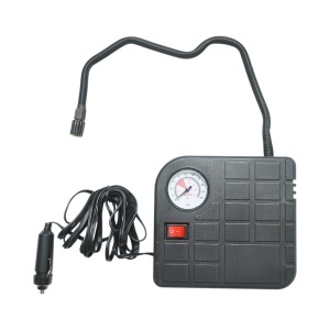 Compresor aer umflat roti 12V, 100PSI, cablu 2.8m, alimentare priza bricheta auto - Img 2