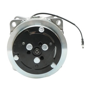 Compresor clima A/C Ford, New Holland, Case IH cod OEM 80450805, 5176185, 5811103, 9704118, 89508380 - Img 4
