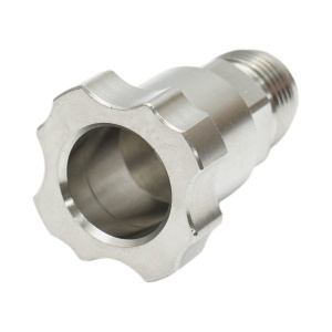 Conector pistol de vopsit DeVilbiss M16x1.5mm otel inoxidabil - Img 2