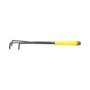 Cultivator gradina cu 3 gheare din otel carbon 65x370mm, maner ergonomic PP Crownman - Img 3