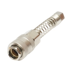 Cupla rapida mama aer comprimat cu arc de protectie 1/4